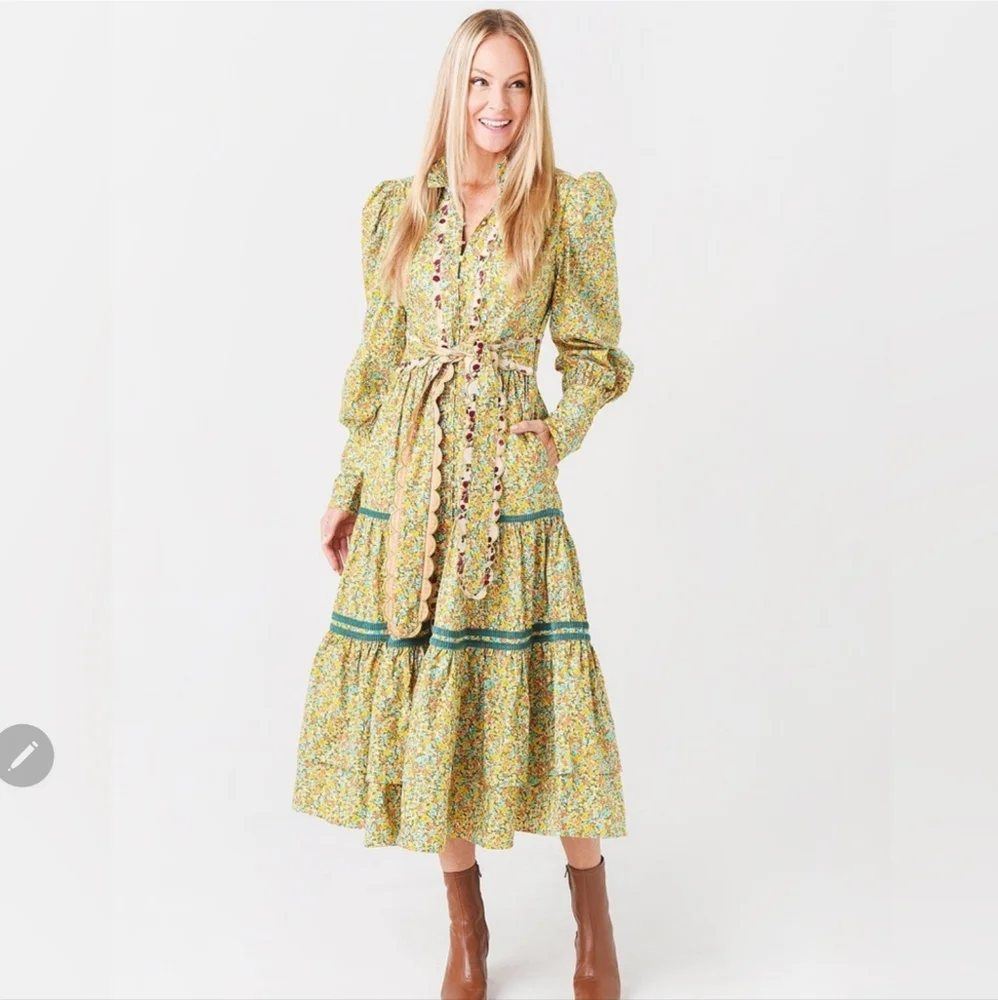 CeliaB Pacific Floral Midi Dress - Picture 2 of 16